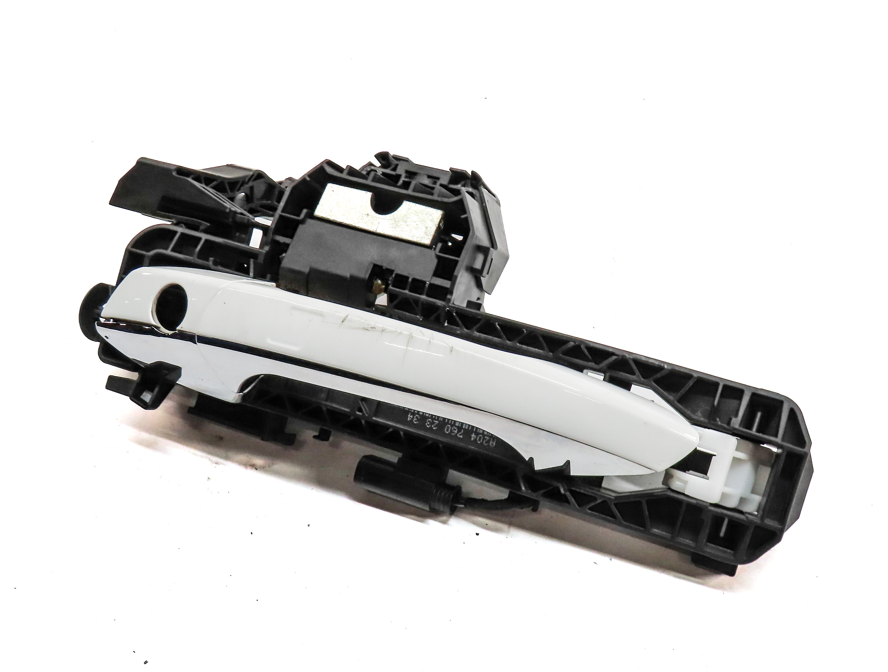 16-19 MERCEDES GLE GLS CLASS X166 FRONT LEFT DRIVER PASSIVE DOOR HANDLE (White) — exact item pictured